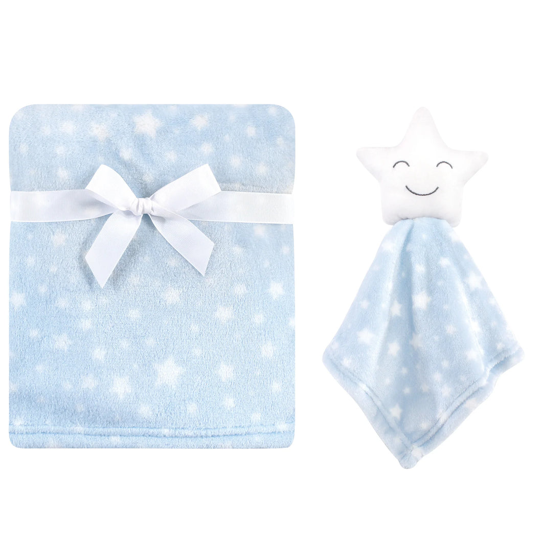 Lovey Gift Set Star - Blue