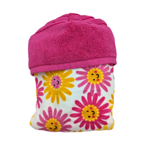 Load image into Gallery viewer, Hooded Towel - Smiling Daisies
