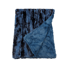 Load image into Gallery viewer, Minky Blanket Jupiter Blue

