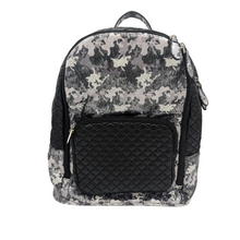 Load image into Gallery viewer, Grey Camo Metallic Knapsack - Large
