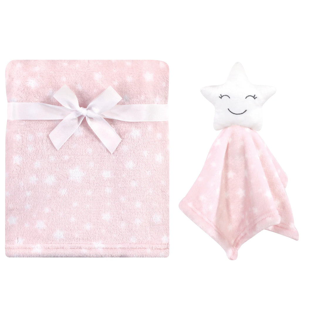 Lovey Gift Set Star - Pink
