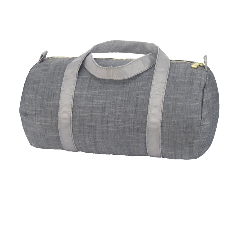 Small Duffle Bag - Grey Chambray