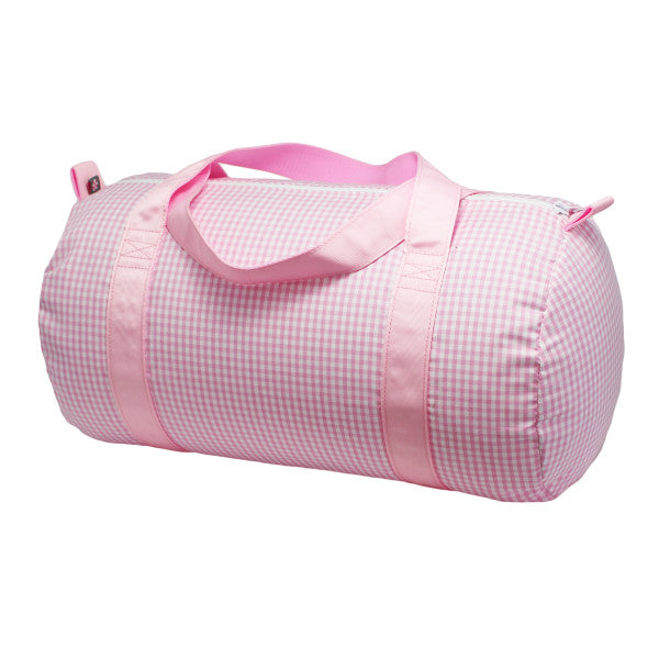 Medium Duffle Bag - Pink Gingham