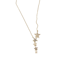 Load image into Gallery viewer, Necklace - Multi-Color Stars
