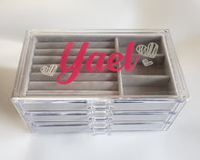 Load image into Gallery viewer, Lucite Jewelry Box
