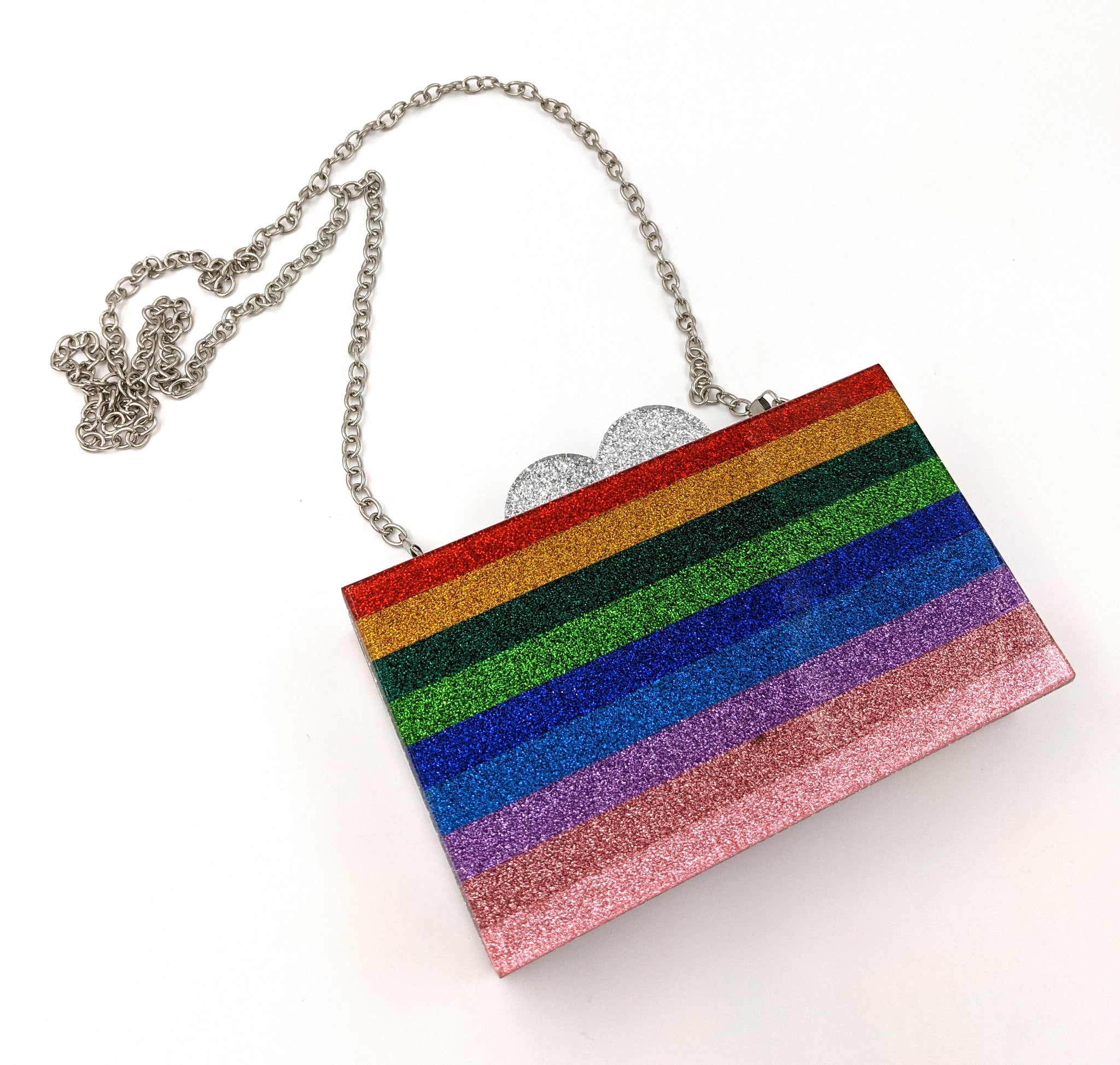 Acrylic Rainbow Clutch – The Perfect Present NY