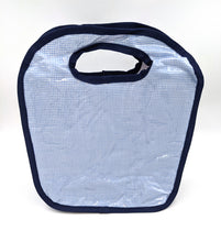 Load image into Gallery viewer, Key Hole Bag - Navy Gingham

