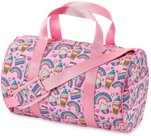 Load image into Gallery viewer, Canvas Duffle Bag - Sweets
