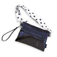 Load image into Gallery viewer, Puffer Belt Bag - Navy Stars
