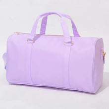 Load image into Gallery viewer, Nylon Duffle Bag - Lavender
