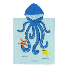 Load image into Gallery viewer, Swim Poncho - Octopus
