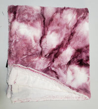 Load image into Gallery viewer, Minky Blanket Marble Berry
