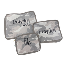 Load image into Gallery viewer, Packing Cubes - Grey Camo
