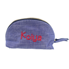 Load image into Gallery viewer, Taco Bag - Navy chambray
